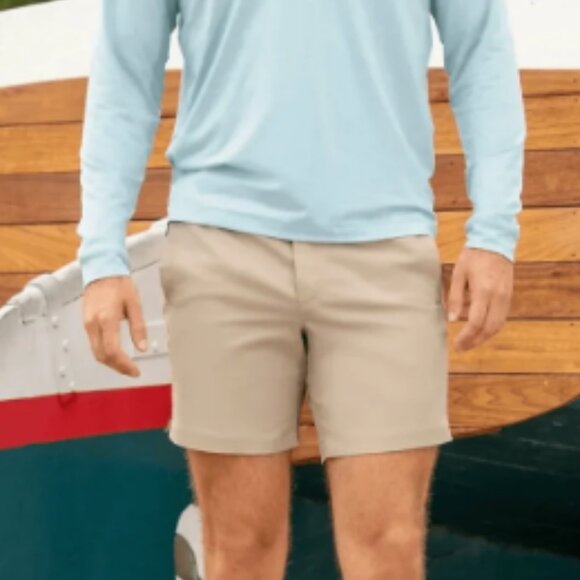 Birddogs Men's Uncle Buck's Khaki Athletic Shorts Size M Built In Liner Casual - Picture 1 of 11